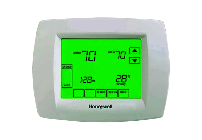 Digital Room Thermostat with Humidity Control